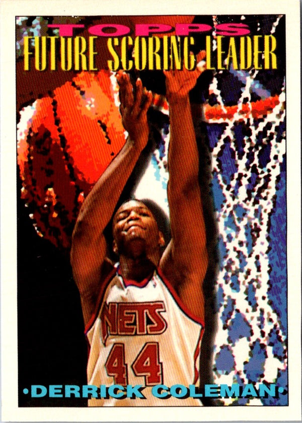 1993 Topps Derrick Coleman #388