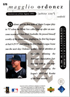 1998 Upper Deck Magglio Ordonez #570 Rookie