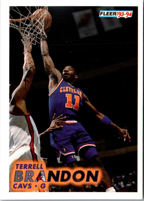 1993 Fleer Terrell Brandon #34