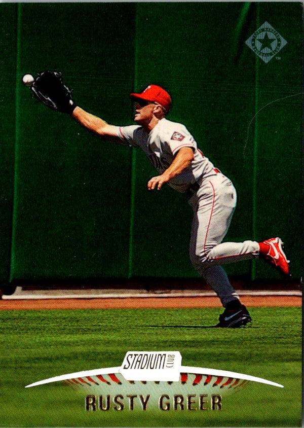 1998 Stadium Club Rusty Greer #6