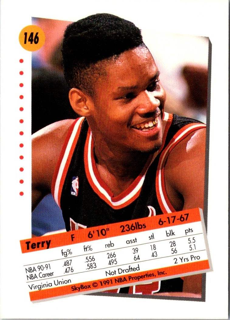1991 SkyBox Terry Davis
