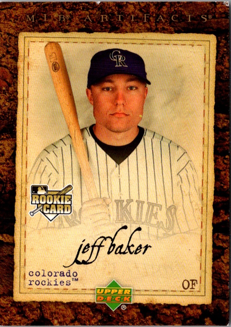 2007 Upper Deck Artifacts Jeff Baker