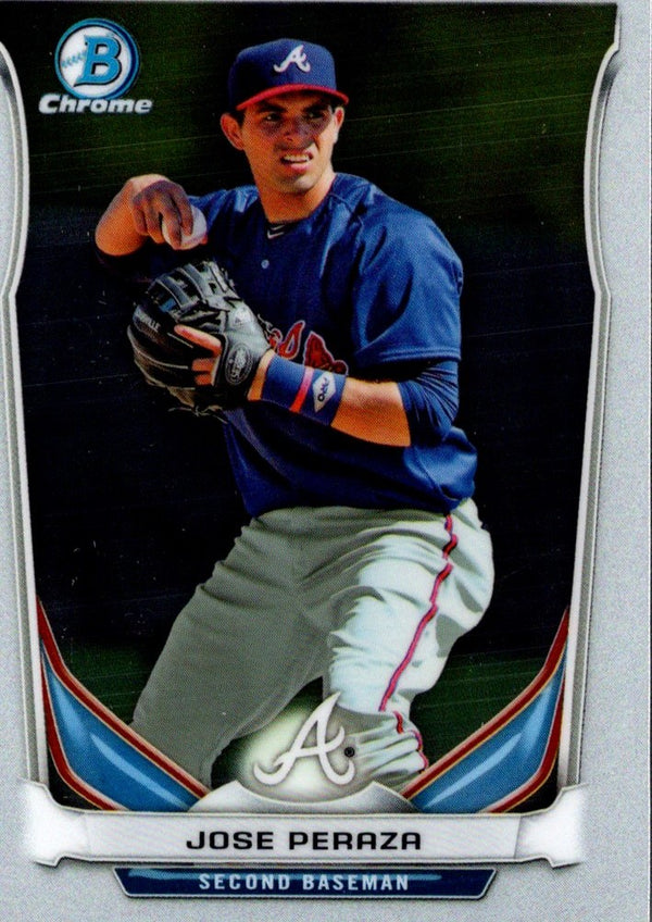 2014 Bowman Draft Picks & Prospects Chrome Top Jose Peraza #CTP-31