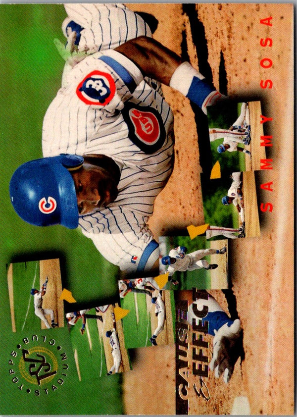 1995 Topps Stadium Club First Day Issue Sammy Sosa #238