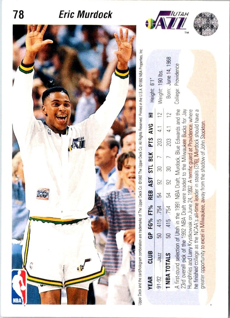 1993 SkyBox Premium Eric Green