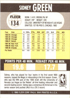 1990 Fleer Sidney Green #134