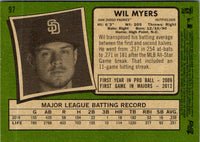 2020 Topps Heritage Wil Myers #97