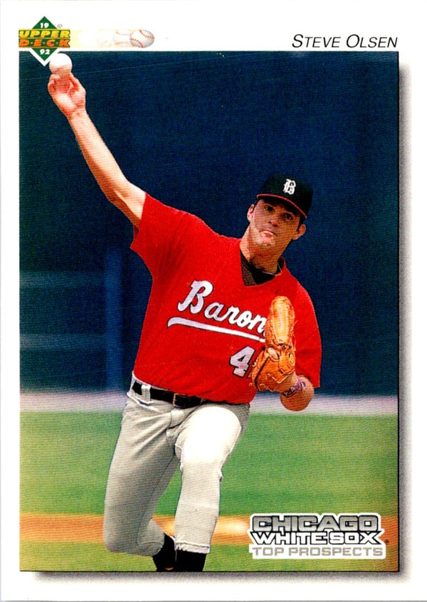 1992 Upper Deck Minors Steve Olsen #208