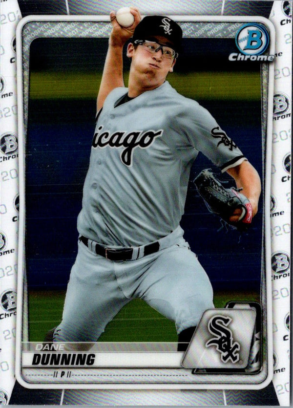 2020 Bowman Chrome Prospects Dane Dunning #BCP-232