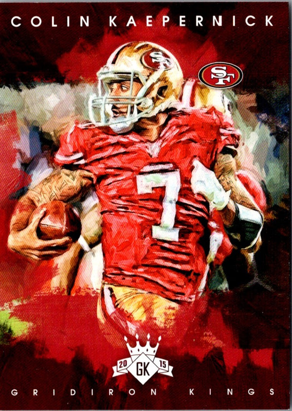 2015 Panini Gridiron Kings Colin Kaepernick #86