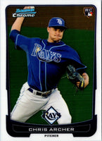 2012 Bowman Draft Picks & Prospects Chrome Chris Archer #35
