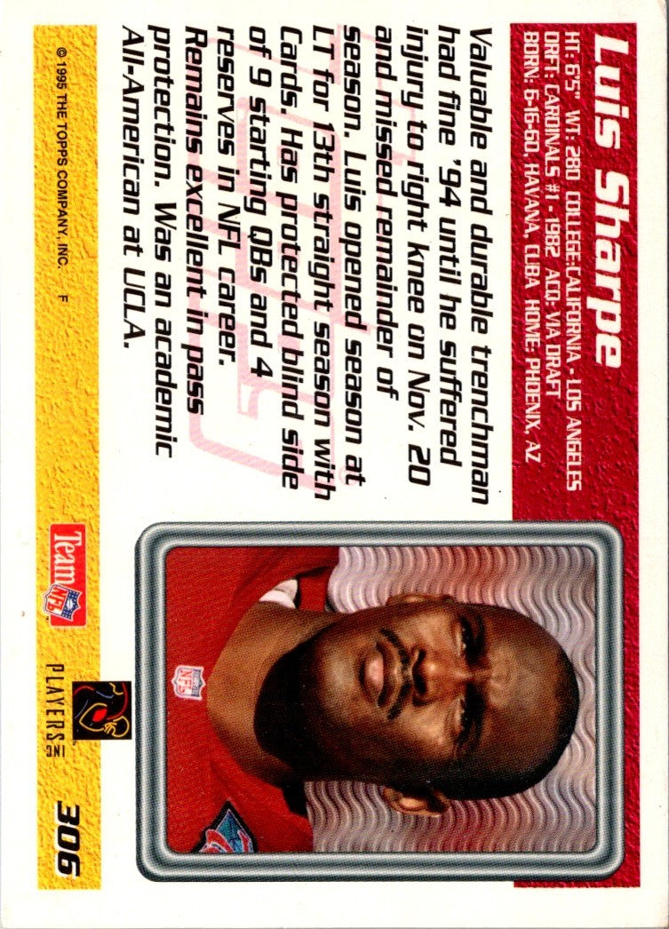 1995 Topps Luis Sharpe