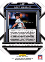 2023 Panini Prizm Blue Ice Greg Maddux #287