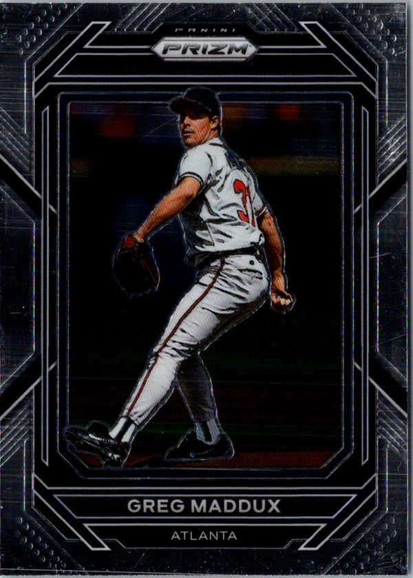 2023 Panini Prizm Blue Ice Greg Maddux #287