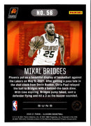 2020 Panini Illusions Asia Red Mikal Bridges