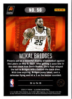 2020 Panini Illusions Asia Red Mikal Bridges #56