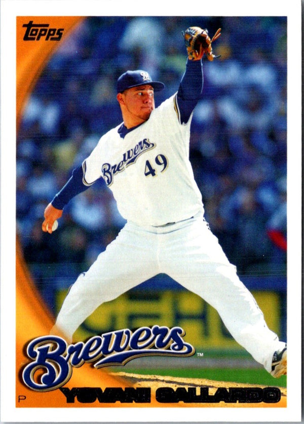 2010 Topps Yovani Gallardo #176