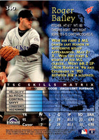 1996 Stadium Club Roger Bailey #340