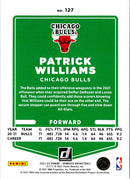 2021 Donruss Holo Red and Gold Laser Patrick Williams