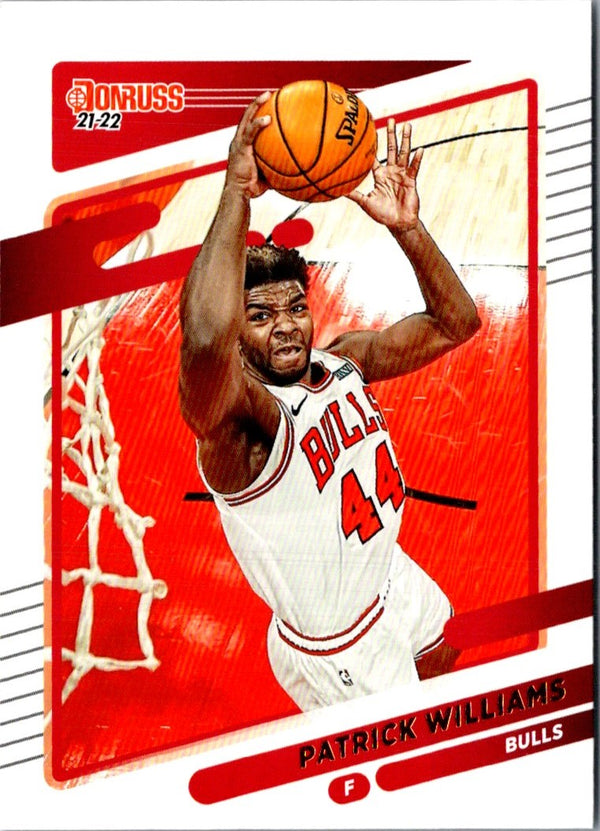 2021 Donruss Holo Red and Gold Laser Patrick Williams #127