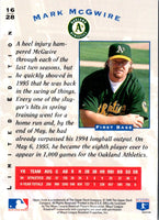 1995 Upper Deck Denny's Holograms Mark McGwire #16