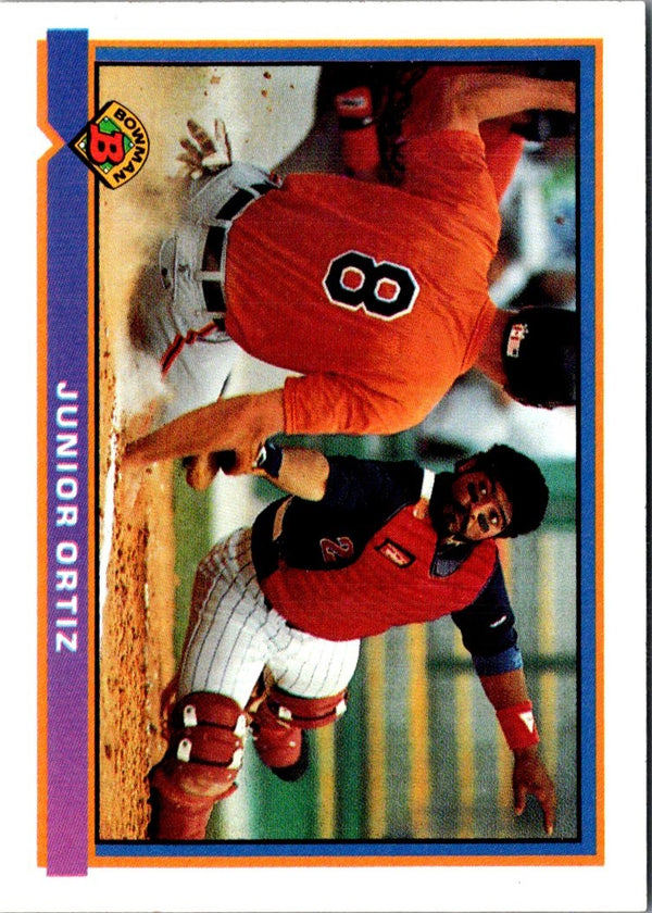 1991 Bowman Junior Ortiz #328