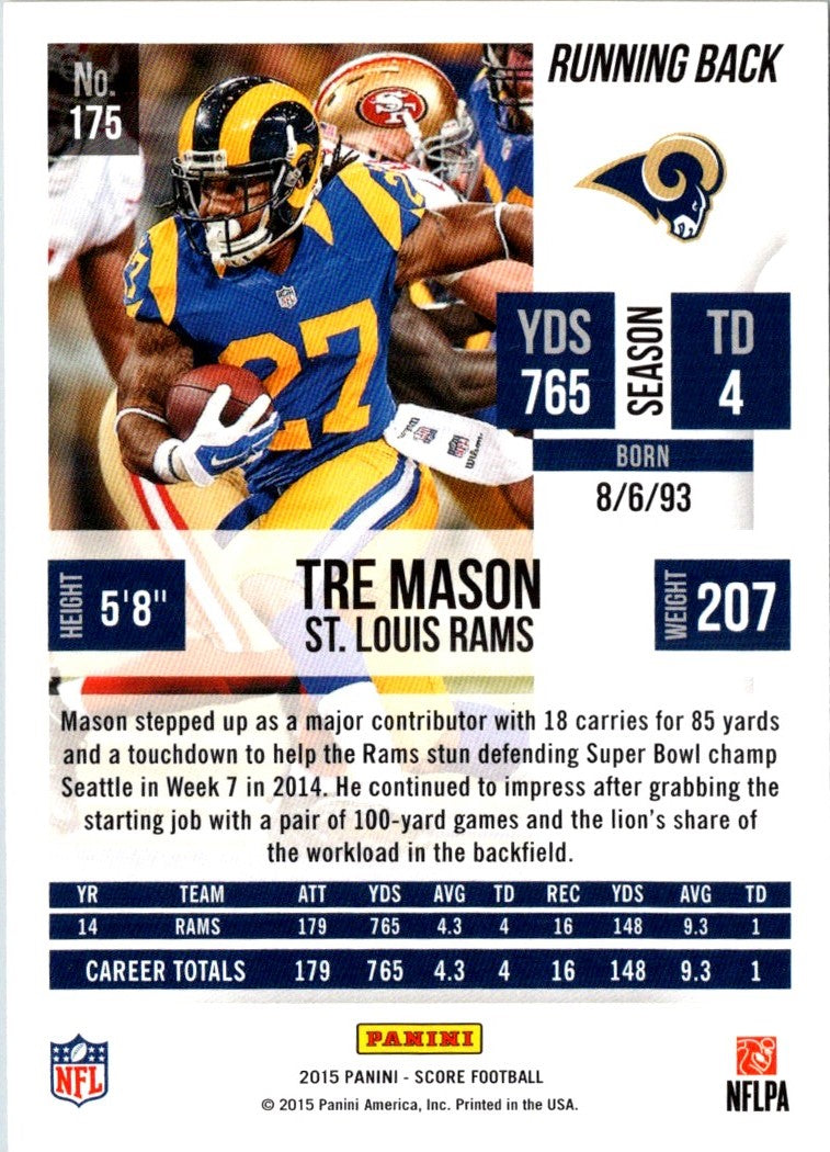 2015 Score Tre Mason