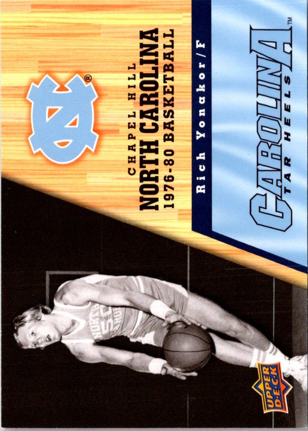 2010 Upper Deck North Carolina Rich Yonakor #38