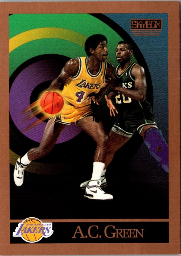 1990 SkyBox A.C. Green #137