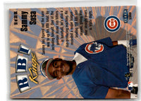 1999 Fleer Tradition White Rose Collectibles Sammy Sosa #16