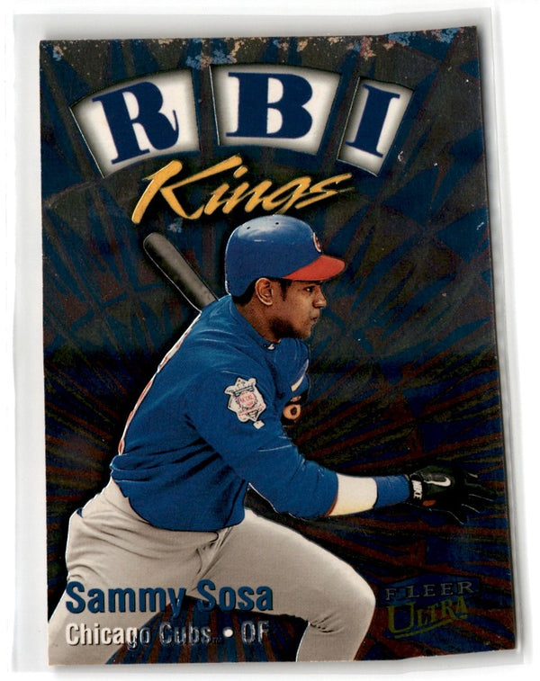 1999 Fleer Tradition White Rose Collectibles Sammy Sosa #16