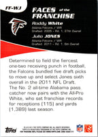 2011 Topps Faces of the Franchise Roddy White/Julio Jones #FF-WJ