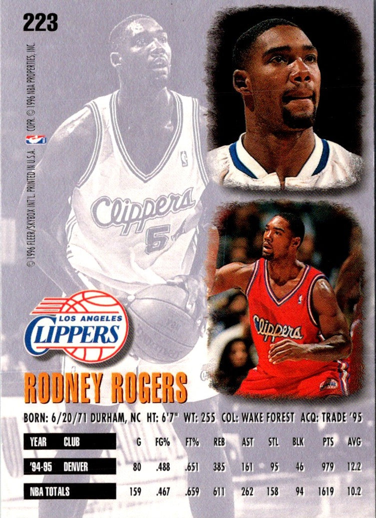 1996 Finest Cedric Ceballos