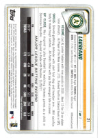 2020 Bowman Nick Martini/Ramon Laureano #21 Rookie