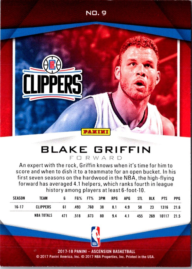 2017 Panini Ascension Blake Griffin