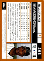 2002 Topps Limited Jesus Sanchez #203