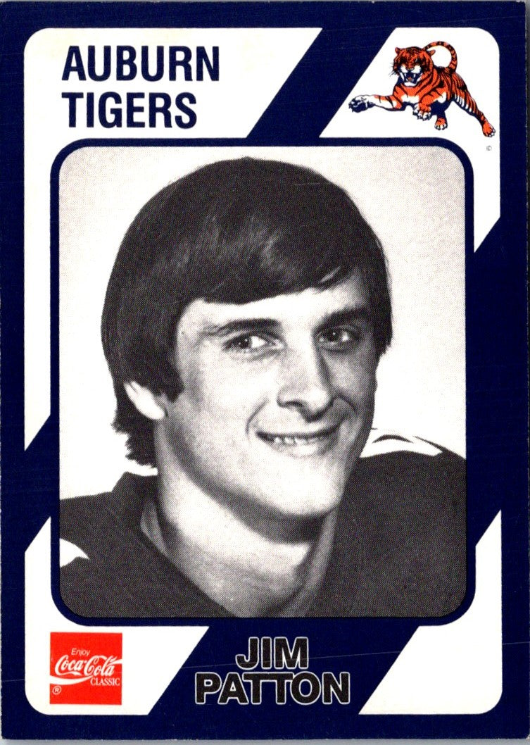 1989 Collegiate Collection Auburn Coke 580 Jim Patton