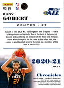 2021 Panini Origins Rudy Gobert