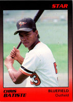 1989 Star Bluefield Orioles Chris Batiste #3