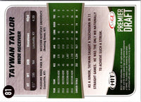 2017 SAGE HIT Red Taywan Taylor #81