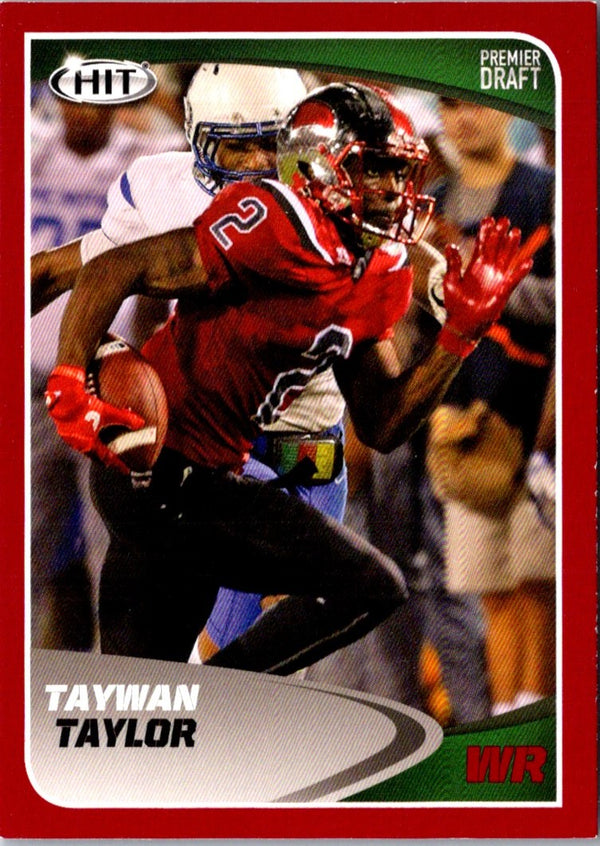 2017 SAGE HIT Red Taywan Taylor #81