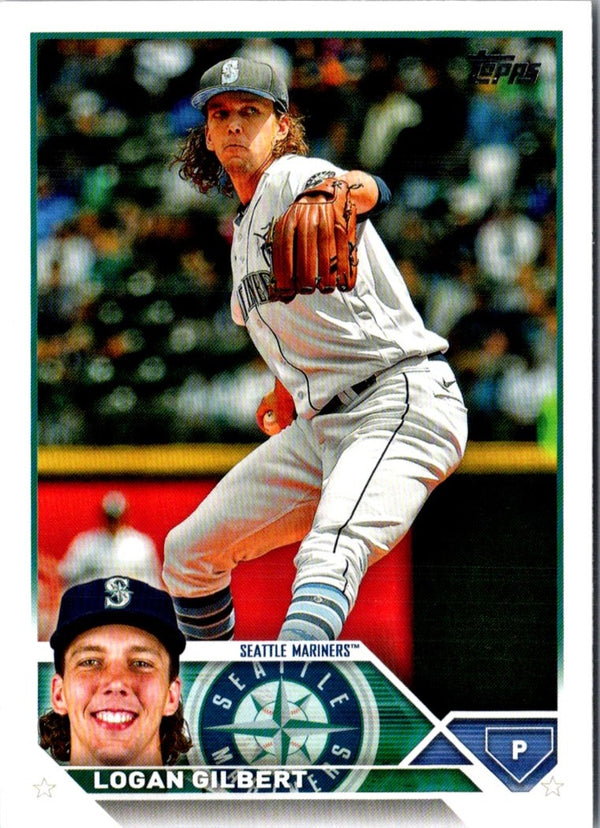 2023 Topps Logan Gilbert #424