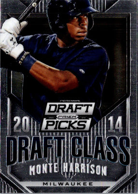 2014 Panini Prizm Perennial Draft Picks Class Monte Harrison #48