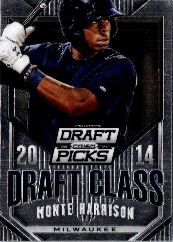 2014 Panini Prizm Perennial Draft Picks Class Monte Harrison #48