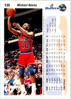 1992 Upper Deck Michael Adams #139