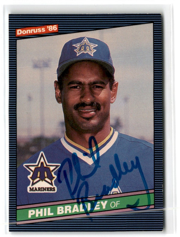 1986 Donruss Phil Bradley #191
