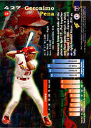 1995 Stadium Club Geronimo Pena