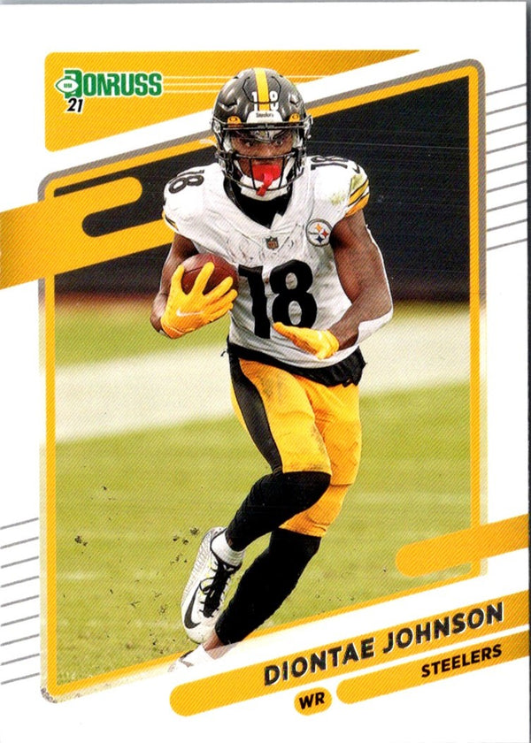 2021 Donruss Diontae Johnson #25