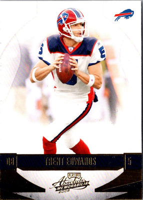 2008 Playoff Absolute Memorabilia Trent Edwards #15