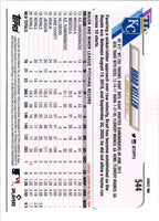 2021 Topps Orange Star Brad Keller #544